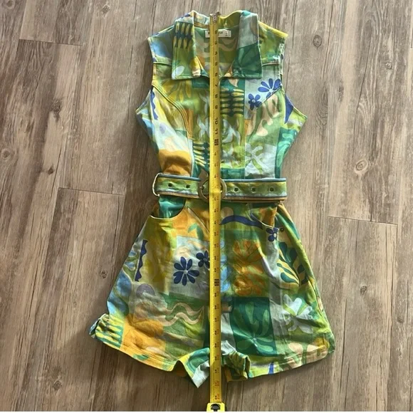 Nine Lives Bazaar Ace Romper - Jungle - Picture 8 of 9